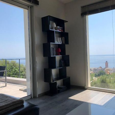 Appartement Vue Panoramique Sur La Mer Et La Citadelle De Bastia 巴斯蒂亚 外观 照片