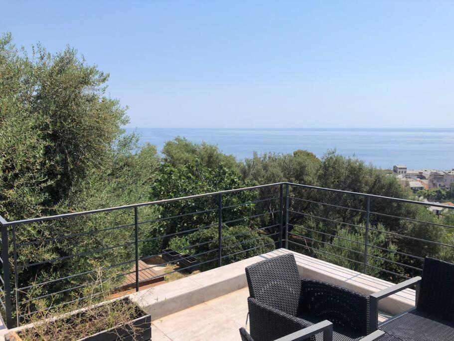 Appartement Vue Panoramique Sur La Mer Et La Citadelle De Bastia 巴斯蒂亚 外观 照片